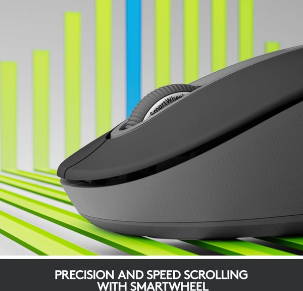 Logitech Signature M650 -trådløs mus, sort