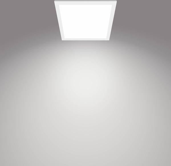 Philips Panel LED CL560 - loftlampe, kvadratisk, hvid, 1200 lm, 4000K
