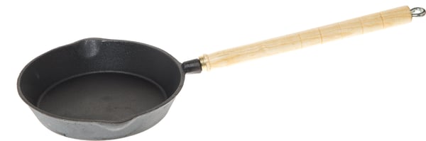 Mustang långskaftad gjutjärnspanna, 23 cm