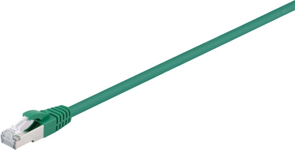 Fuj:tech CAT6A S/FTP nätverkskabel, 7 m, grön