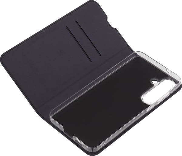 FoneKit BookCase-skyddsfodral, Samsung Galaxy S25+, svart