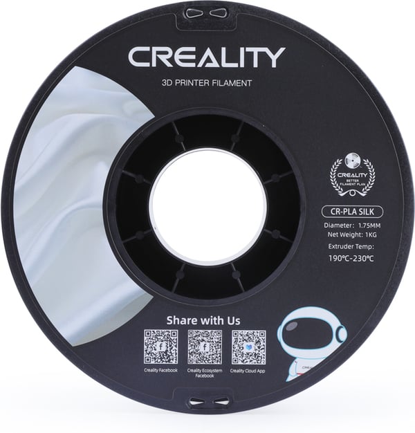 Creality CR-PLA Silk filament til 3D-printere, 1,75 mm, guld