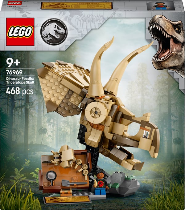LEGO Jurassic World 76969 – Dinosaurusfossil: Triceratops kranium