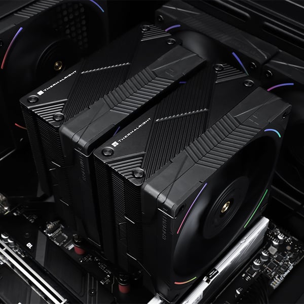 Thermalright Phantom Spirit 120 Evo -processor kylare, svart