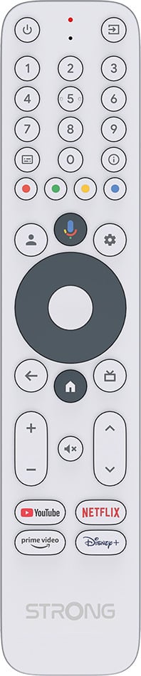 Stærk LEAP-NEVE Wi-Fi 4K Google TV medieafspiller