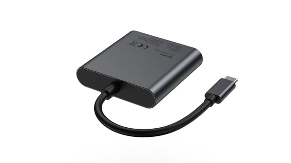 Fuj:tech 3-i-1 USB-C-hubb 100 W PD