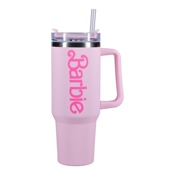 Paladone Barbie dricksflaska/termosmugg, 1,2 L