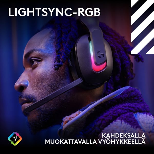 Logitech G Astro A20X trådlösa gaminghörlurar, svart