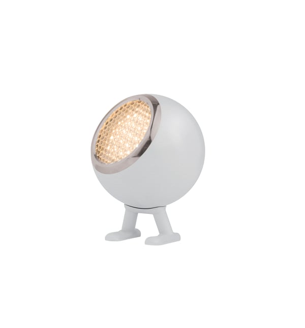Mr. Wattson Norbitt uppladdningsbar LED-lampa, vit
