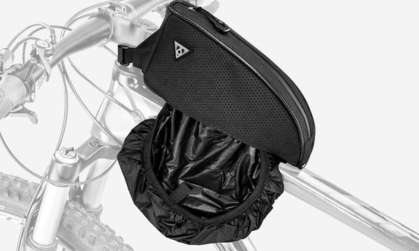 Topeak Toploader cykelväska, 0,75 l, svart