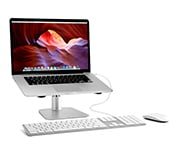 TwelveSouth HiRise -bärbar datorställ, silver
