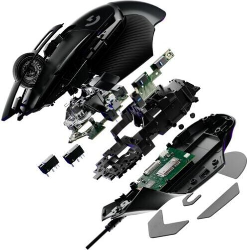Logitech G502 X -spilmus, sort