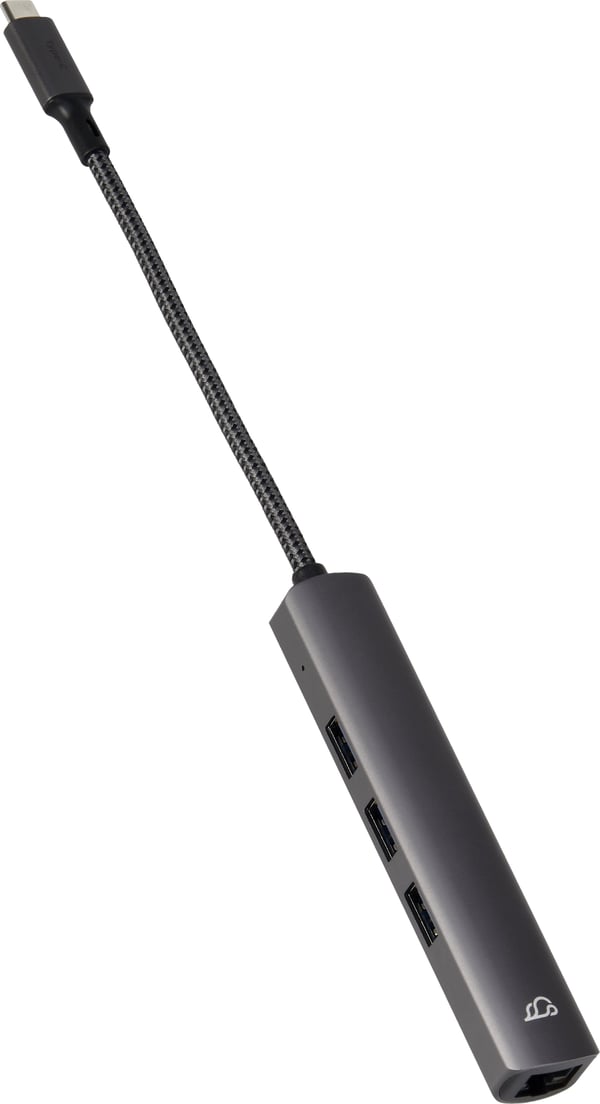 Bluecloud USB-C-USB-A-hubb och gigabit ethernet-adapter