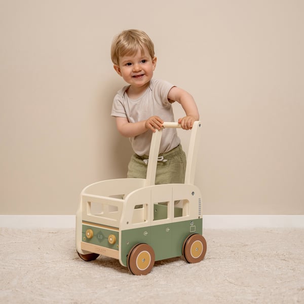 Little Dutch Vintage Walker Wagon - träkärra