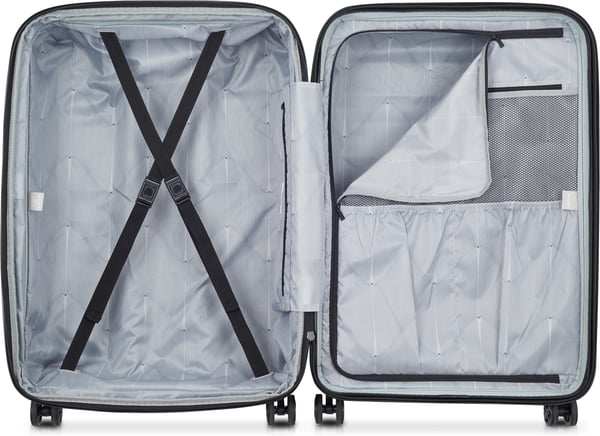Delsey Shadow 5.0 Expandable 75 cm kuffert, sort