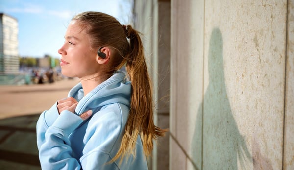 Philips GO TAA6709BK/00 trådløse sportshøretelefoner