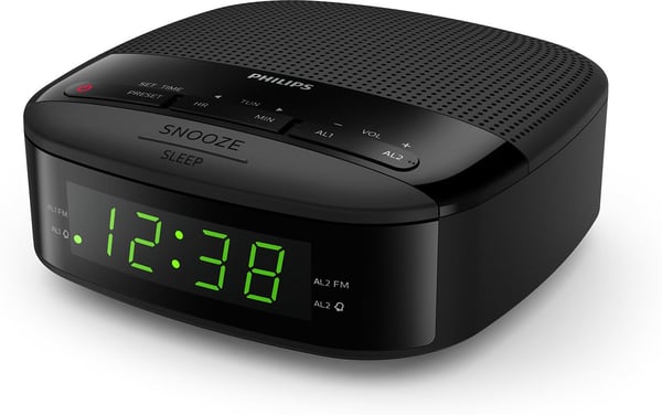 Philips TAR3205/12 vækkeur, sort