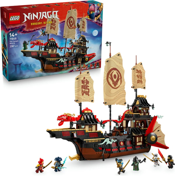 LEGO NINJAGO 71848 Tempelns Skepp