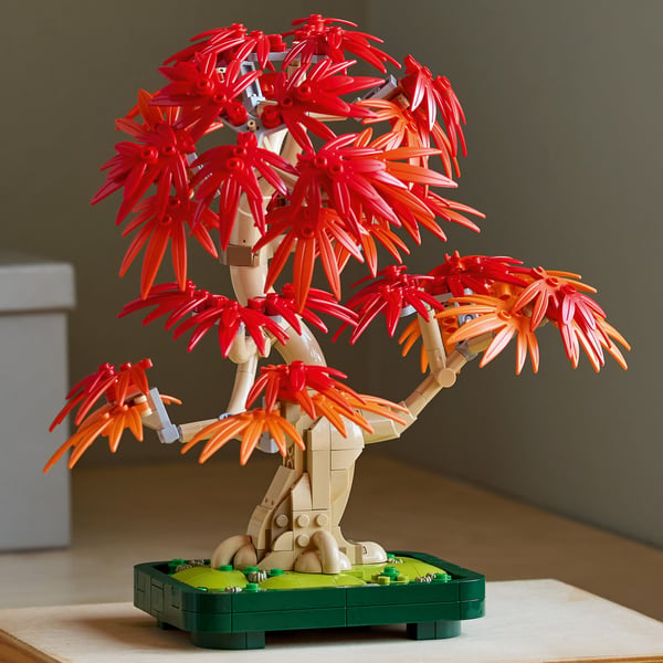 LEGO Botanicals 10348 Rödbladig japansk lönn-bonsaiträd