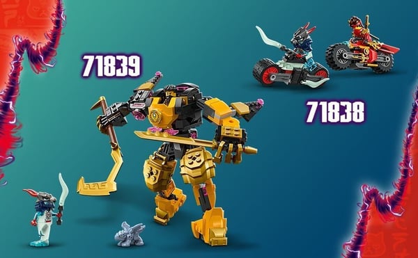 LEGO NINJAGO 71842 Rontu mästardraken