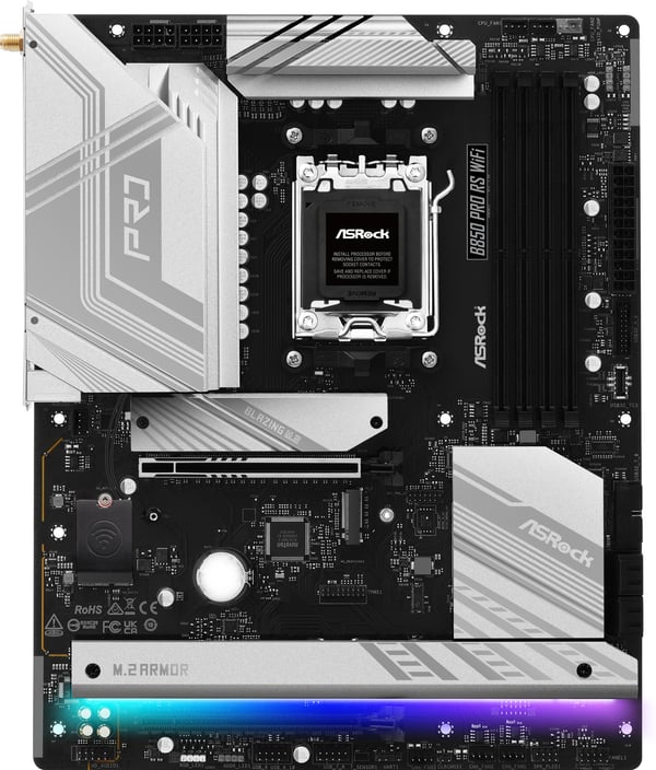 Asrock B850 Pro RS WiFi AMD AM5 ATX-moderkort