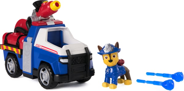 PAW Patrol Brandkårsinsats, Chase och fordon