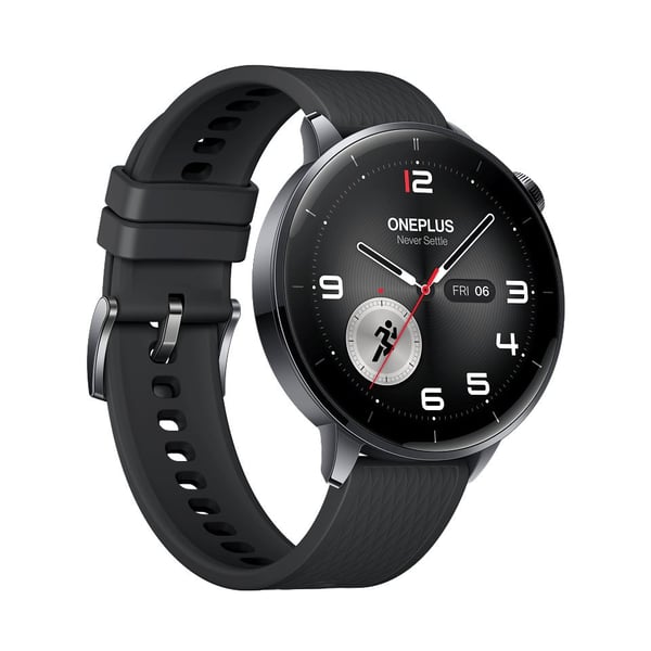 OnePlus Watch 3 smartklocka, 43 mm, Black Steel