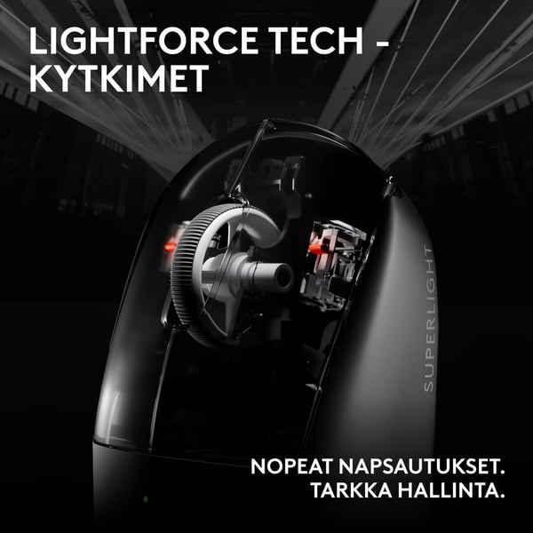Logitech G Pro X Superlight 2c trådlös spelmus, magenta
