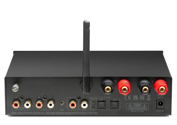 Pro-Ject Stereo Box E förstärkare, svart