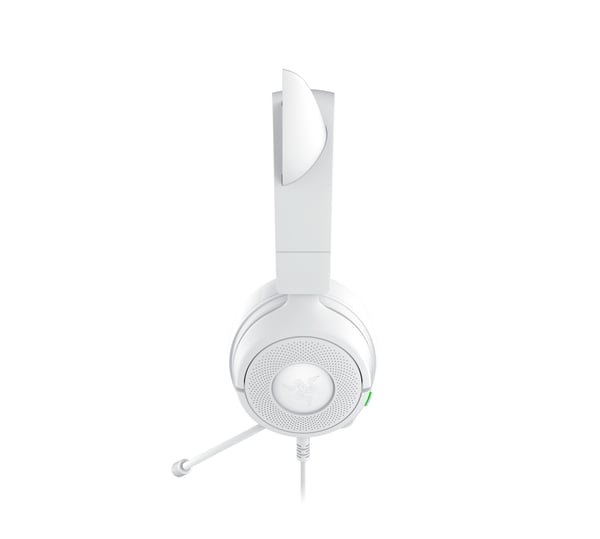 Razer Kraken Kitty V3 X spelhörlurar, vit