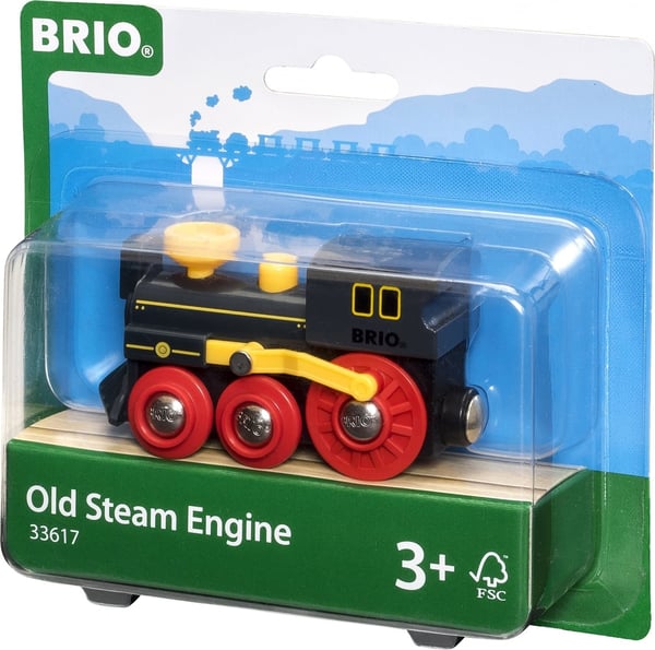 BRIO 33617 - Damplokomotiv, gammeldags