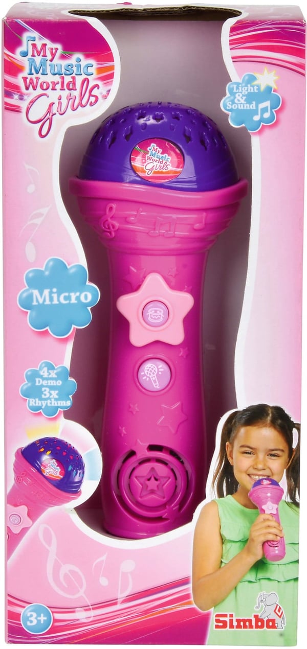Simba Girls - Shining Micro -mikrofon