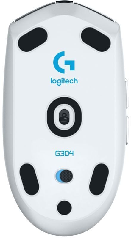 Logitech G305 -trådlös LIGHTSPEED-spelmus, vit