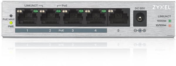 ZyXEL GS-1005HP - 5-port switch