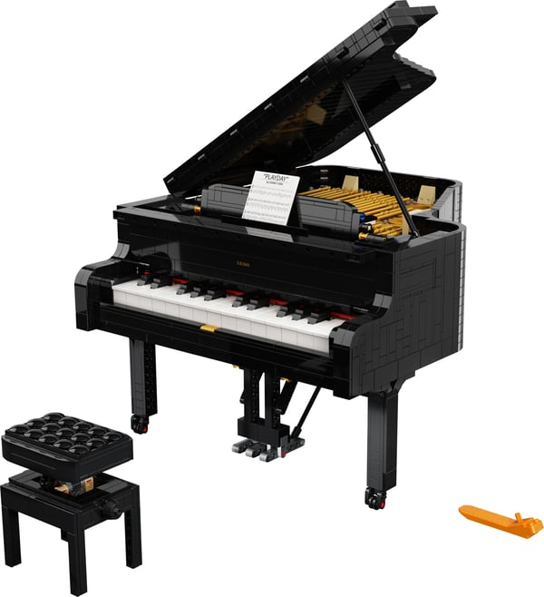 LEGO® Ideas Flygel 21323 Bygge sæt byg dit eget klaver (3.662 dele)
