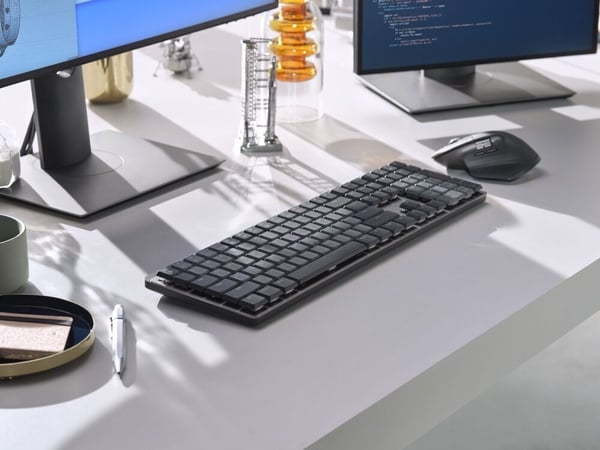 Logitech MX Keys Mekanisk Trådløs -tastatur, Taktiske kontakter