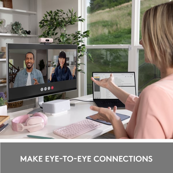 Logitech Brio 500 webcam, rosa