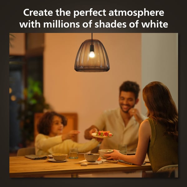 Philips Hue White Ambience Lyster smartlampe, E14, P45