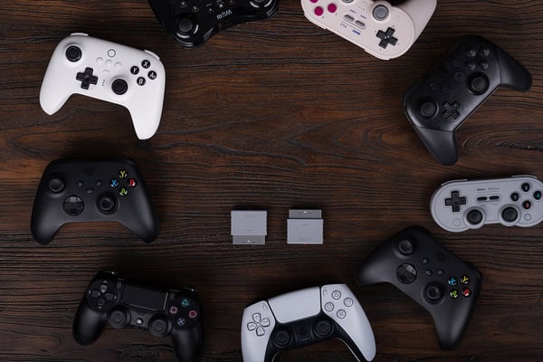 8BitDo Retro Modtager PlayStation / PlayStation 2