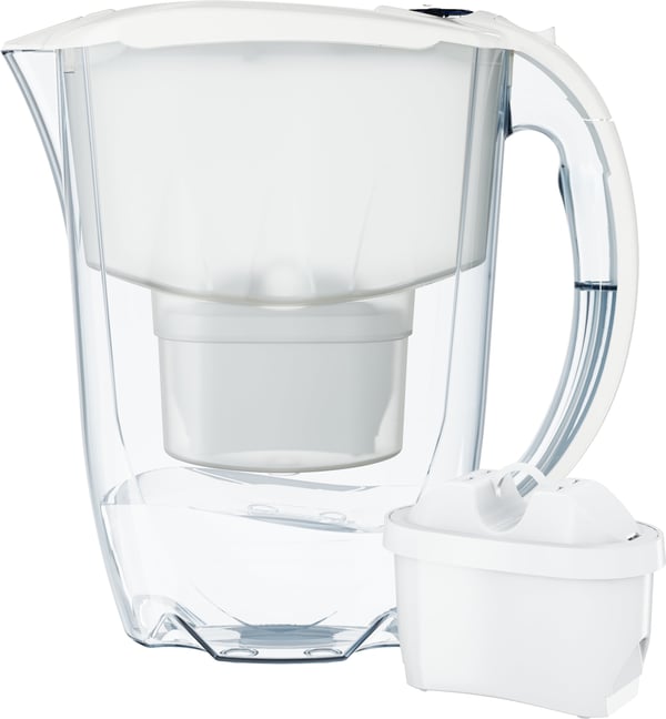 Aquaphor Amethyst MF+ vandfiltreringskande, 2,8 L, hvid