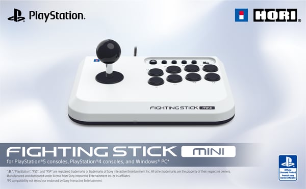 Hori Fighting Stick Mini -spilkontrol, PS4 / PS5 / PC
