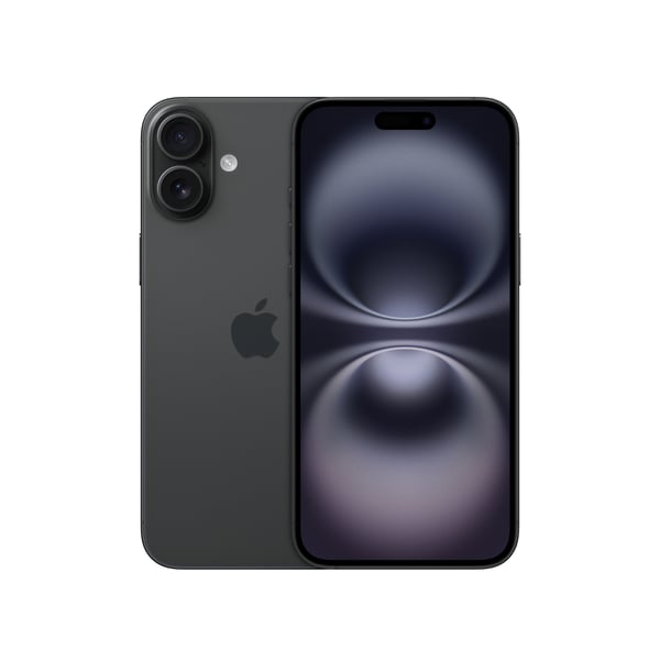Apple iPhone 16 Plus 128 GB -telefon, svart (MXVU3)