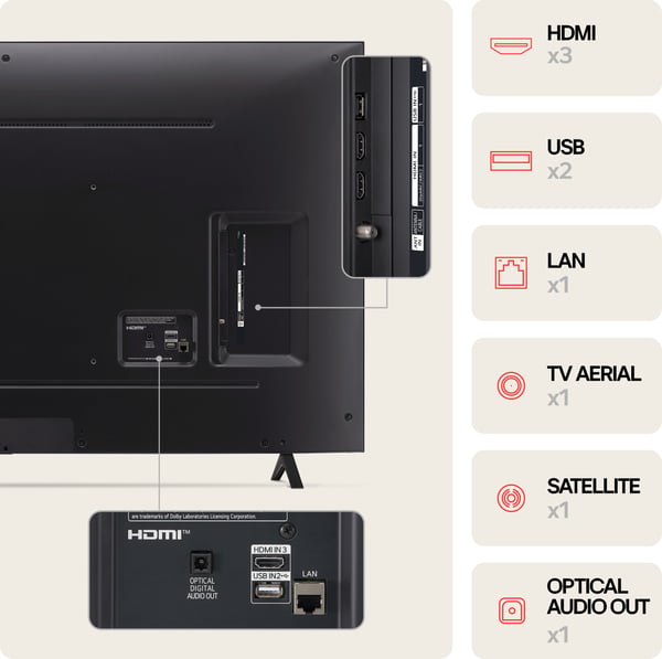 LG 50'' NANO 82 4K TV (2024)