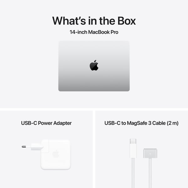 Apple MacBook Pro 14" M4 Pro 24 Gt, 1 Tt 2024 -bärbar, silver (MX2F3)
