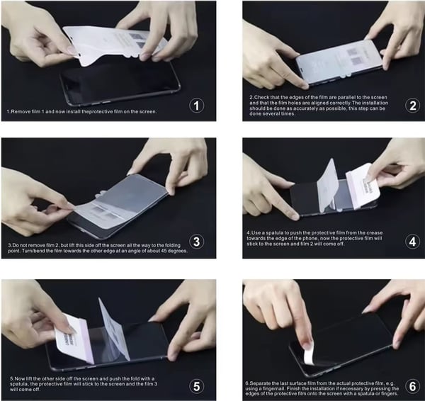 Insmat Antishard+ beskyttelsesfilm, HMD Fusion