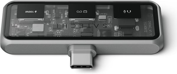 Satechi Mobile XR - USB-C-hub med lydgengivelse, stjerneskærmgrå