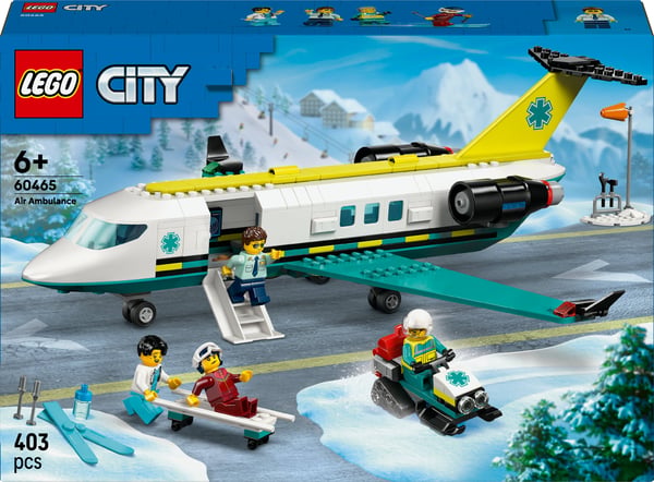LEGO City 60465 Räddningstjänstens ambulanshelikopter