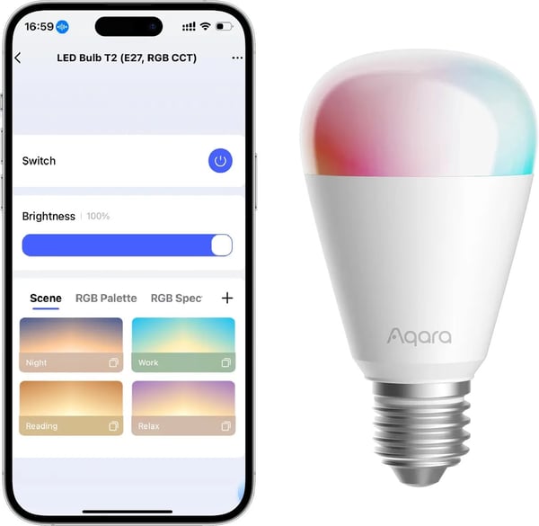 Aqara LED-lampa T2 RGB smartlampa, E27