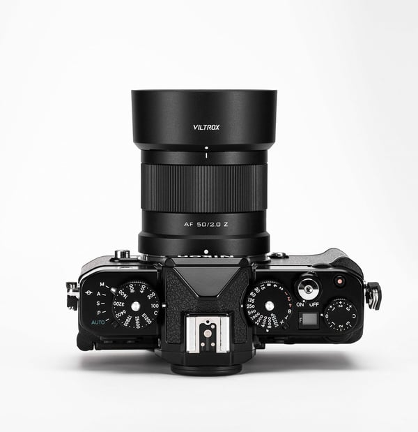 Viltrox AF 50mm F2.0-objektiv, Sony E