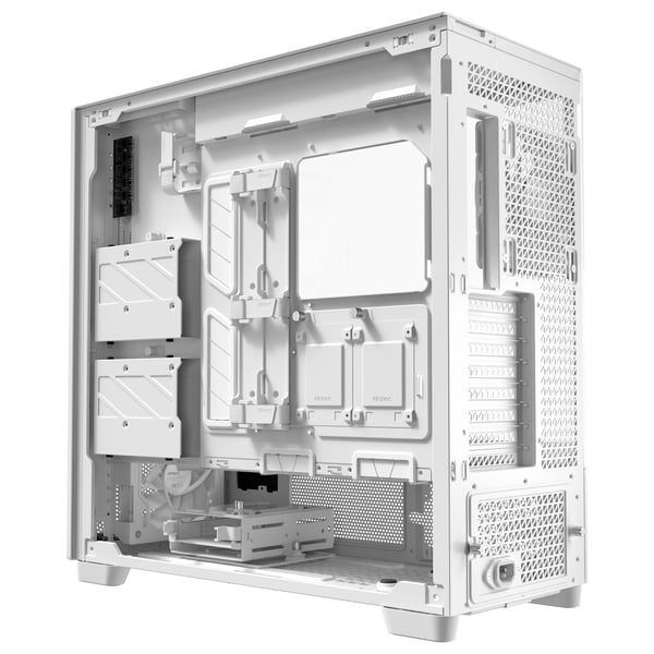 Antec Flux Pro ATX-chassi, vitt